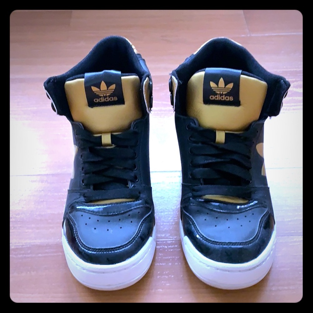 Adidas hi top sneakers